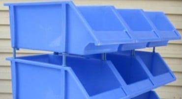 maxstor plastic bin storage