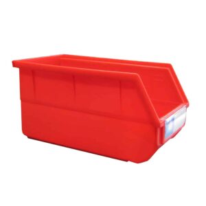 red parts bin